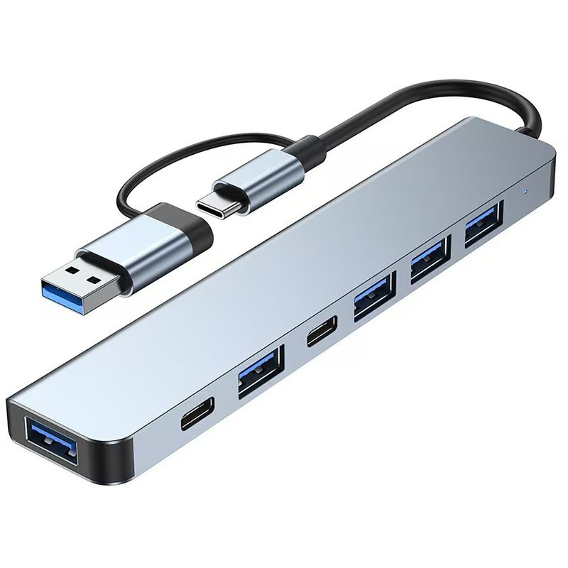 Laptop Accessories For Programmers - Hub USB-C de 7 Portas 3.0