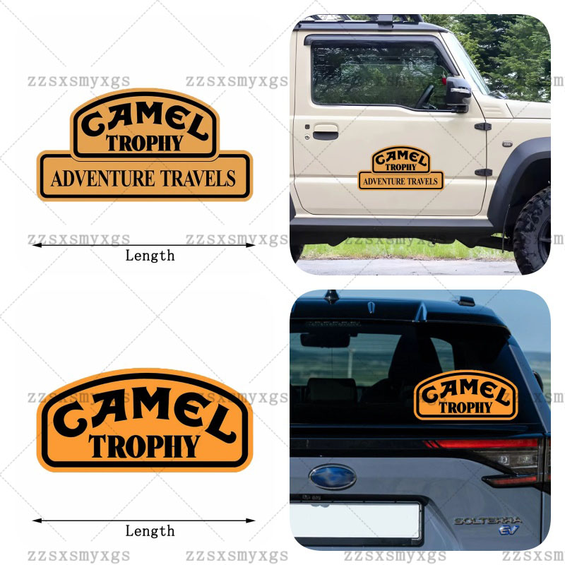 Laptop Accessories Brand - Adesivos para Carro, Emblema Camel Trophy,