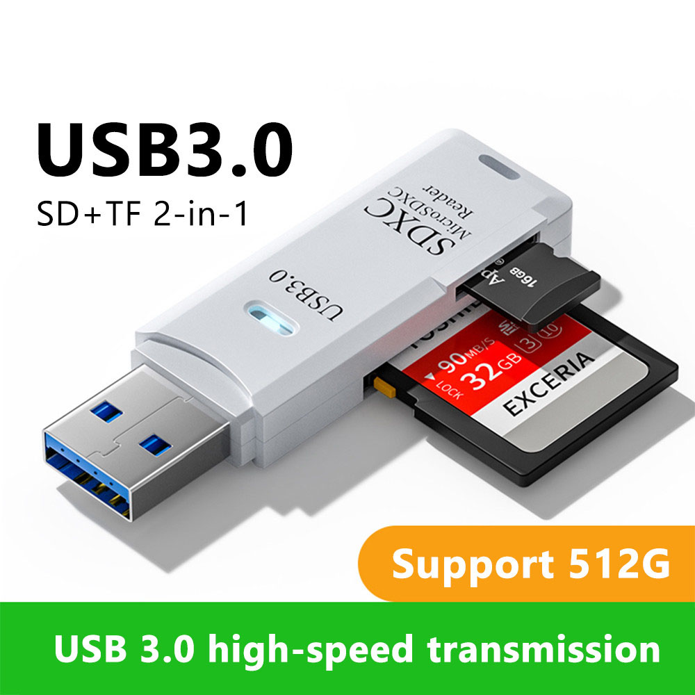 Laptop Accessories For Programmers - Leitor de Cartão USB 3.0 2