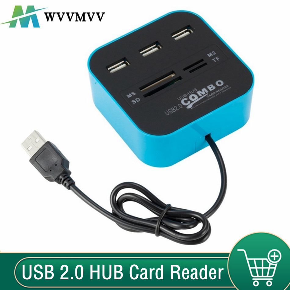 Laptop Accessories All In One - Wvvmvv 3 portas usb 2.0 hub