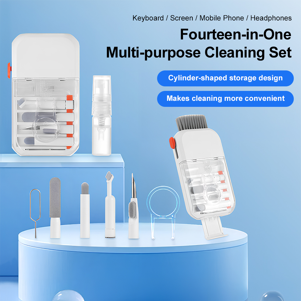 Laptop Accessories All In One - Kit de Limpeza Digital 14 em