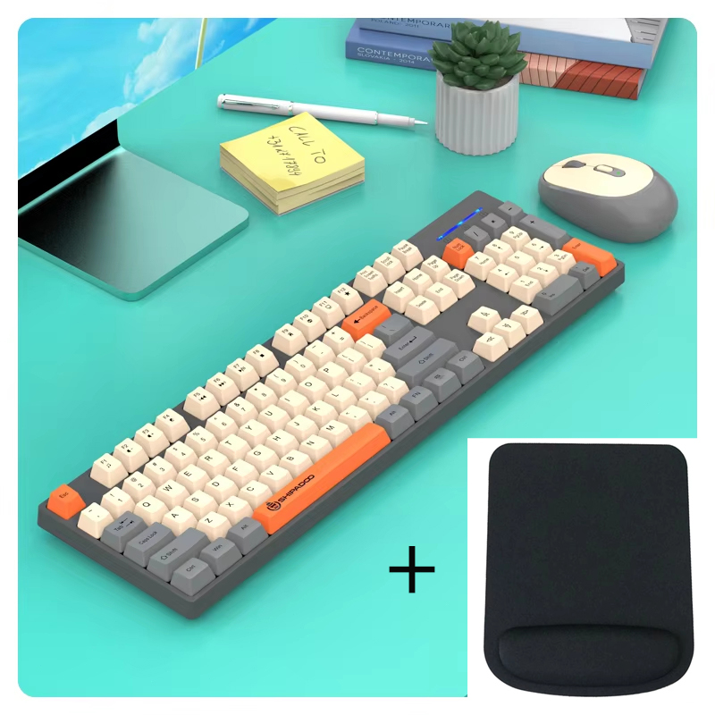 Laptop Accessories Combo Set - Conjunto de Teclado e Mouse Sem