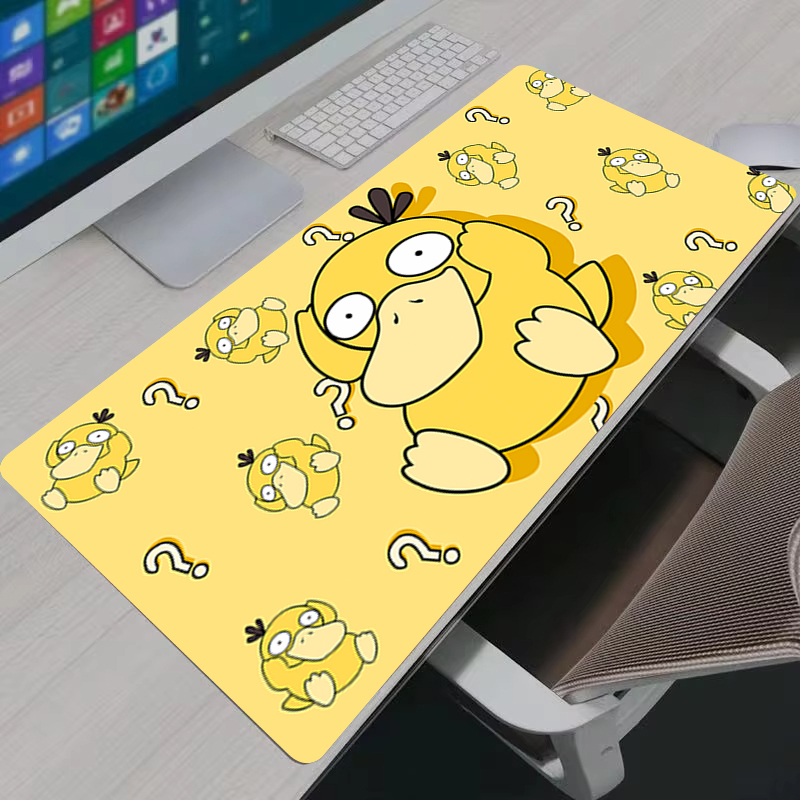 Laptop Accessories For Programmers - Mousepad Anime P-Pokemon Psyduck XXL Grande