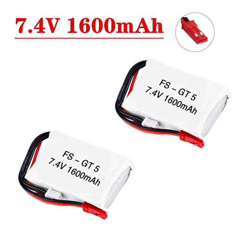 Jst Laptop Accessories - Bateria Lipo 7.4V 1600mAh para Transmissor