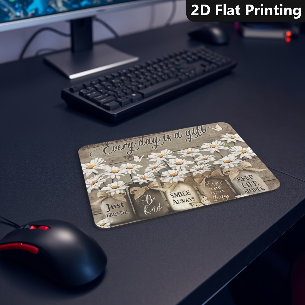 Laptop Accessories Brand - Tapete de mesa com citações inspiradoras,