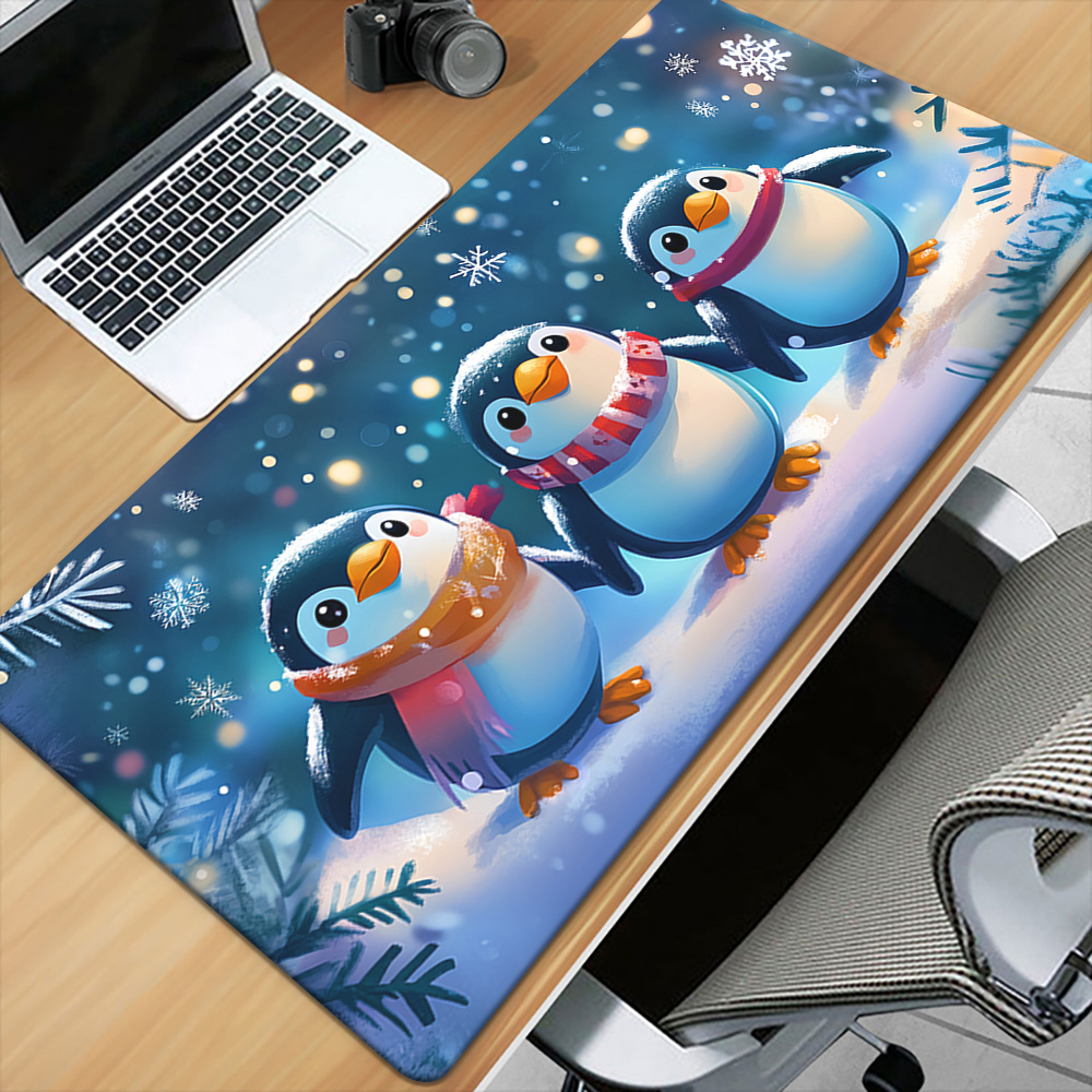 Laptop Accessories Brand - Mouse Pad Brand Penguin em Arte