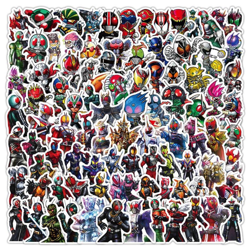Laptop Accessories Toy - 103 Adesivos Kamen Rider: Estética, Desenhos