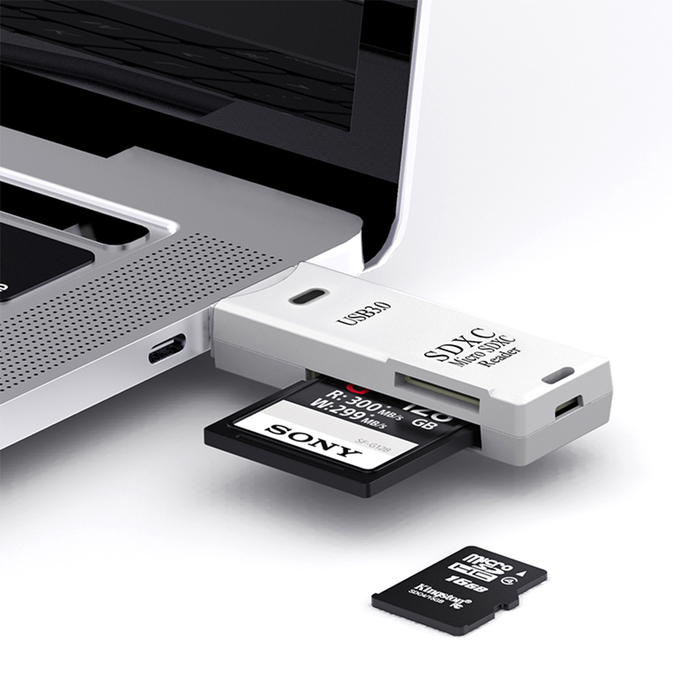 Leitor de Cartão USB 3.0 2 em  - Laptop Accessories For Programmers avaliação e preço