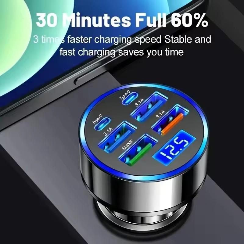Carregador de carro 300W PD 6  - Usb C Power Adapter avaliação e preço