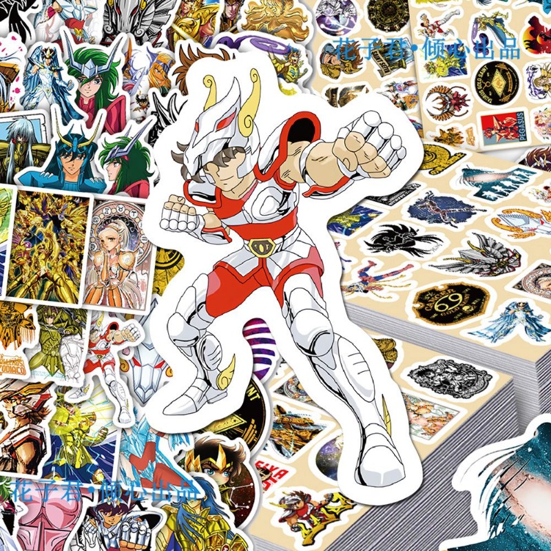 101 Adesivos de Anime Saint Se - Laptop Accessories Toy avaliação e preço