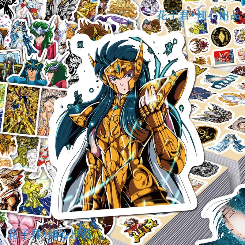 101 Adesivos de Anime Saint Se - Laptop Accessories Toy avaliação e preço