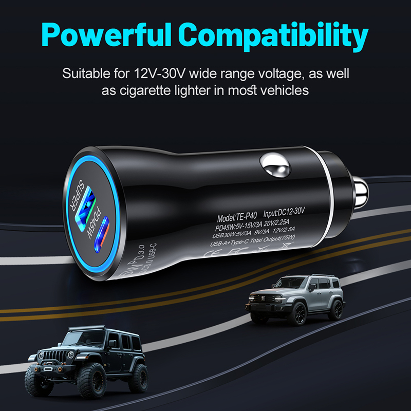 Carregador de Carro USB C de 4 - Usb C Power Adapter avaliação e preço