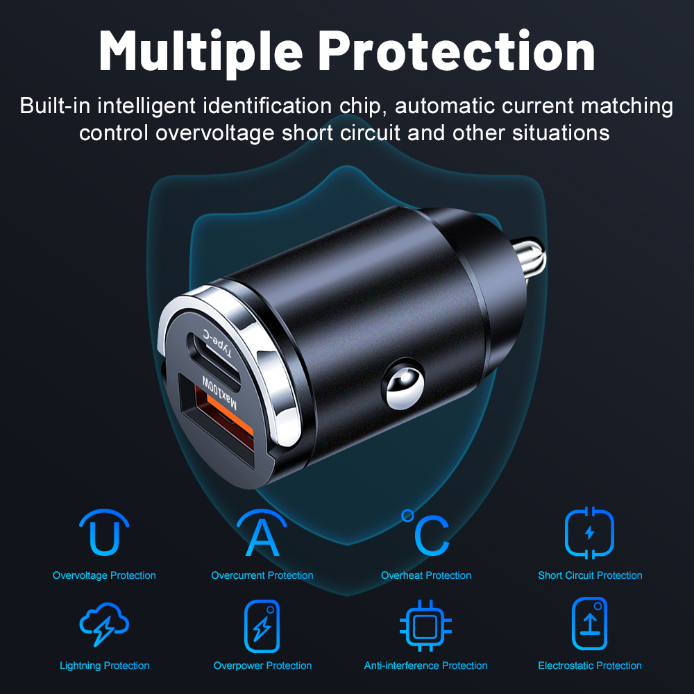 Mini Carregador Veicular de Ca - Usb C Power Adapter avaliação e preço