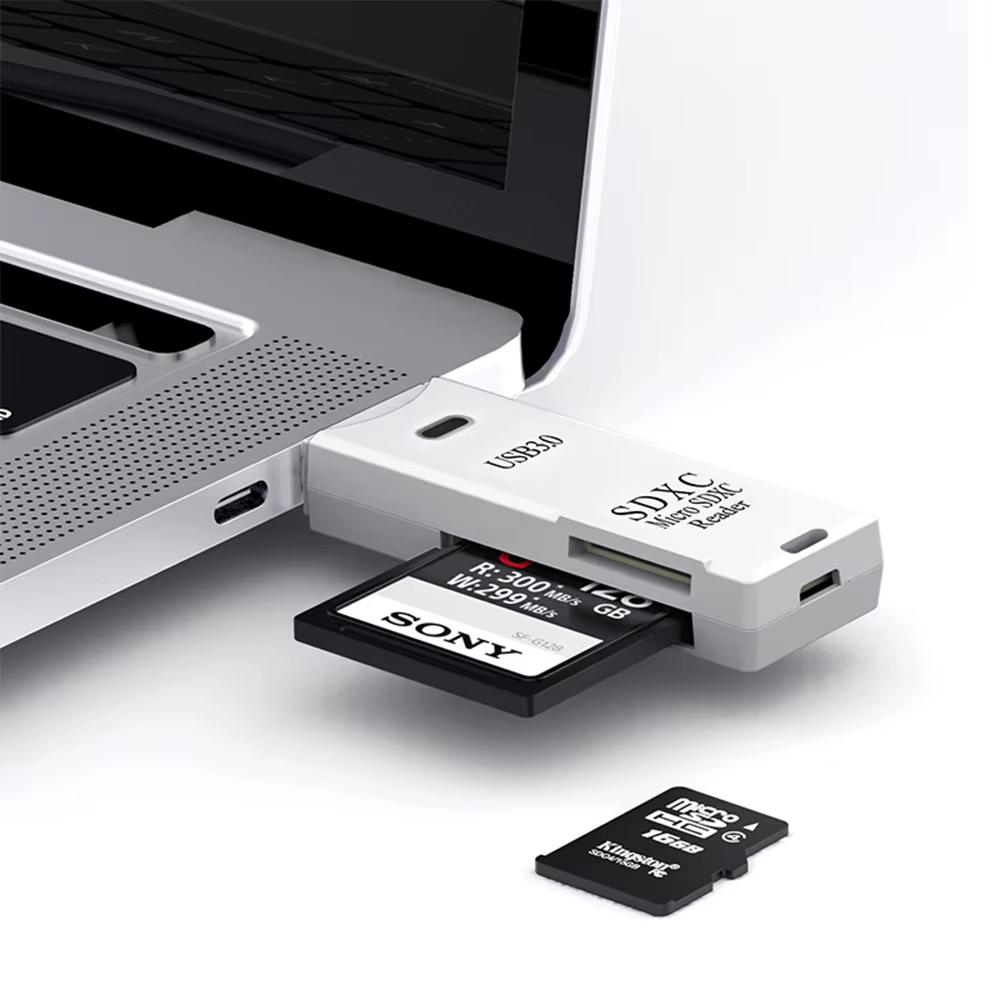 Leitor de Cartão USB 3.0 2 em  - Laptop Accessories For Programmers avaliação e preço