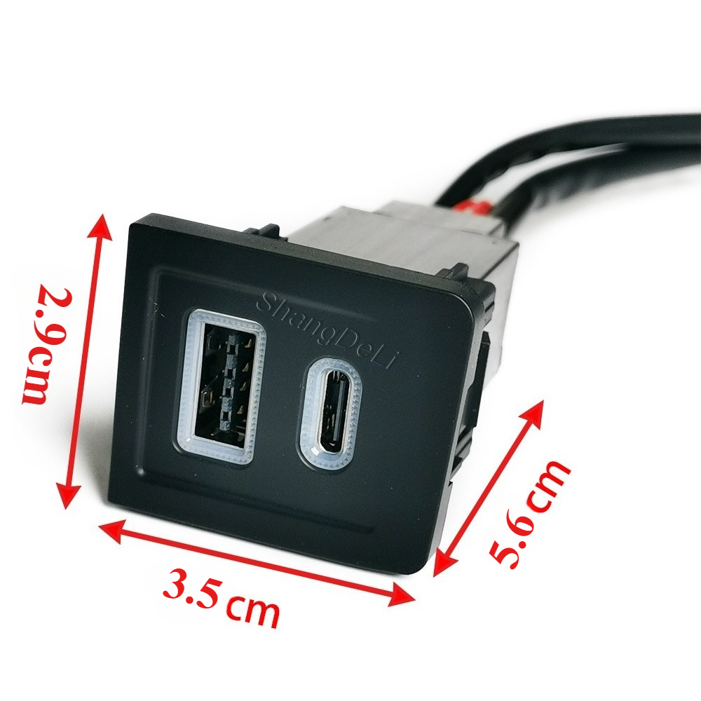 12v/24v carro carregador duplo - Usb C Power Adapter avaliação e preço