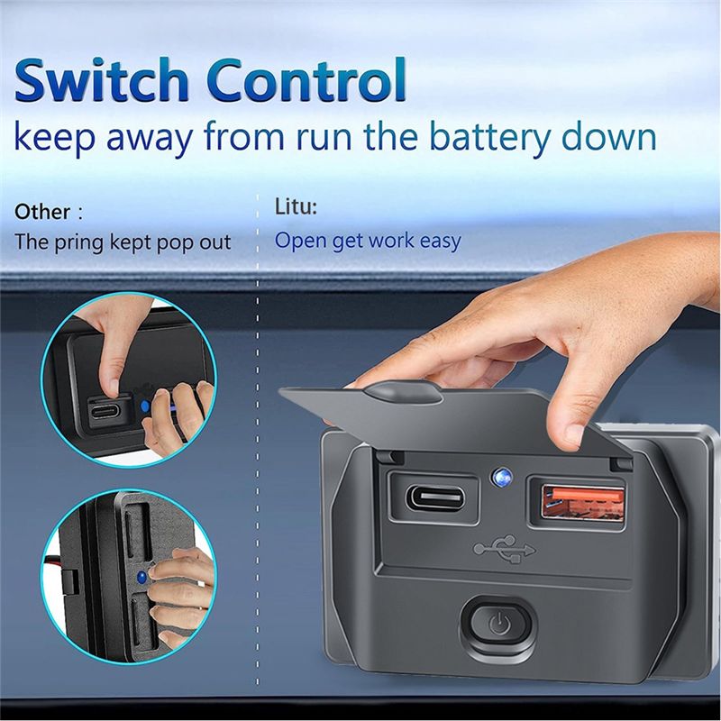 Adaptador de Tomada para Carro - Usb C Power Adapter avaliação e preço