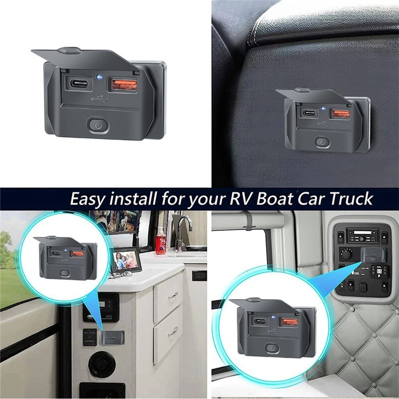 Adaptador de Tomada para Carro - Usb C Power Adapter avaliação e preço