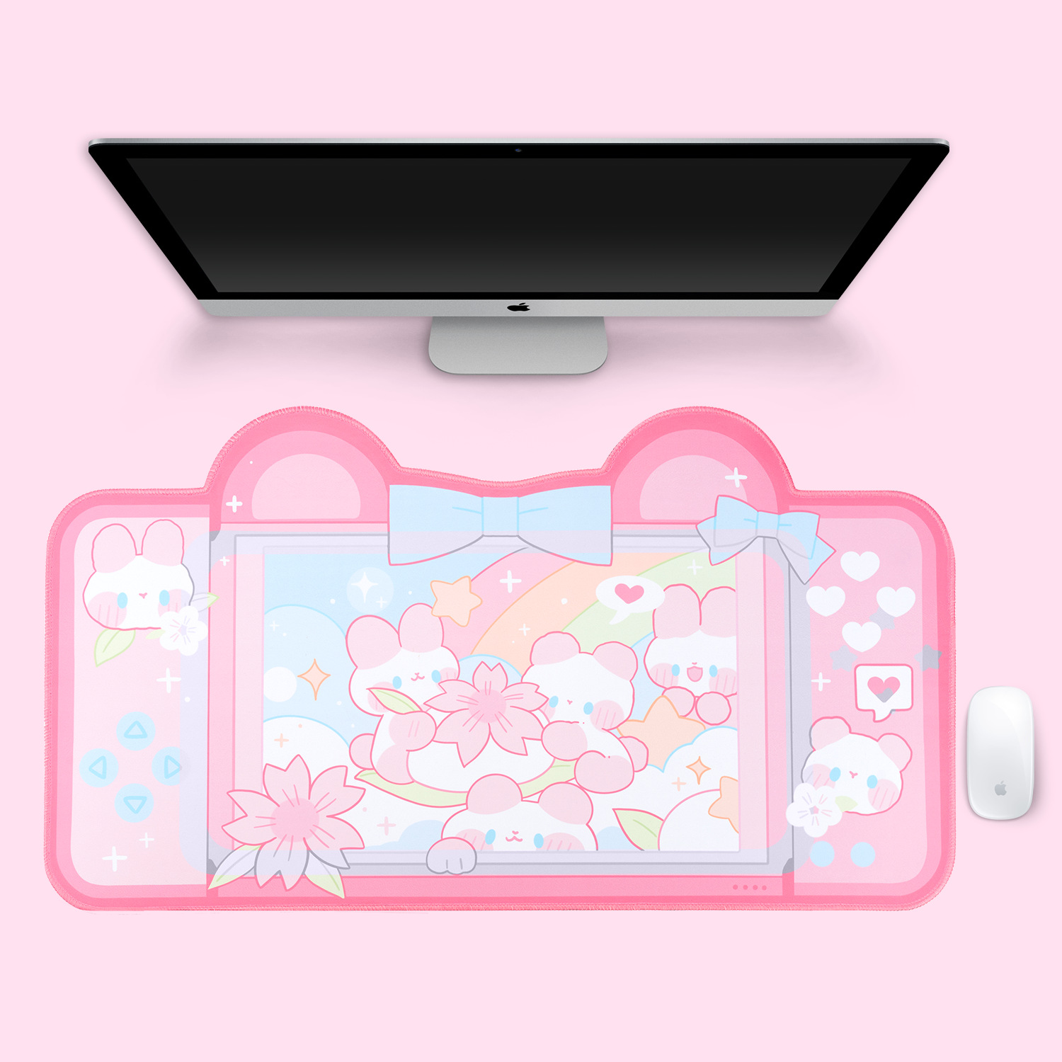 Extra grande kawaii gaming mou - Laptop Extra Accessories avaliação e preço