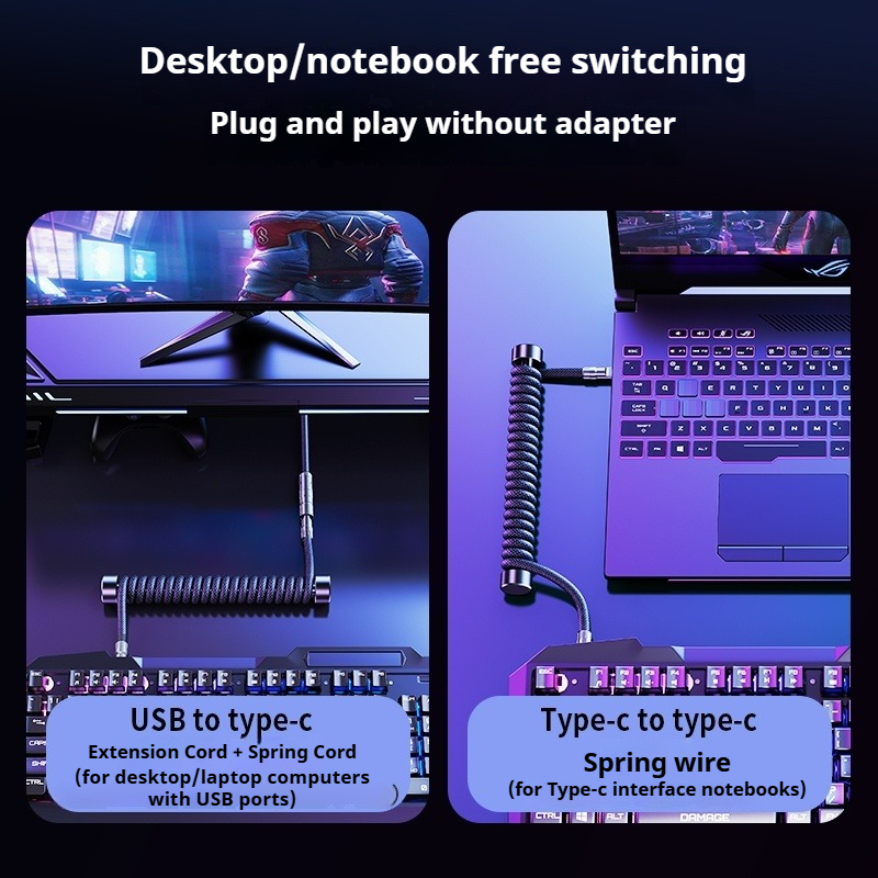 Cabo de Teclado USB para Tipo- - Laptop Accessories For Programmers avaliação e preço