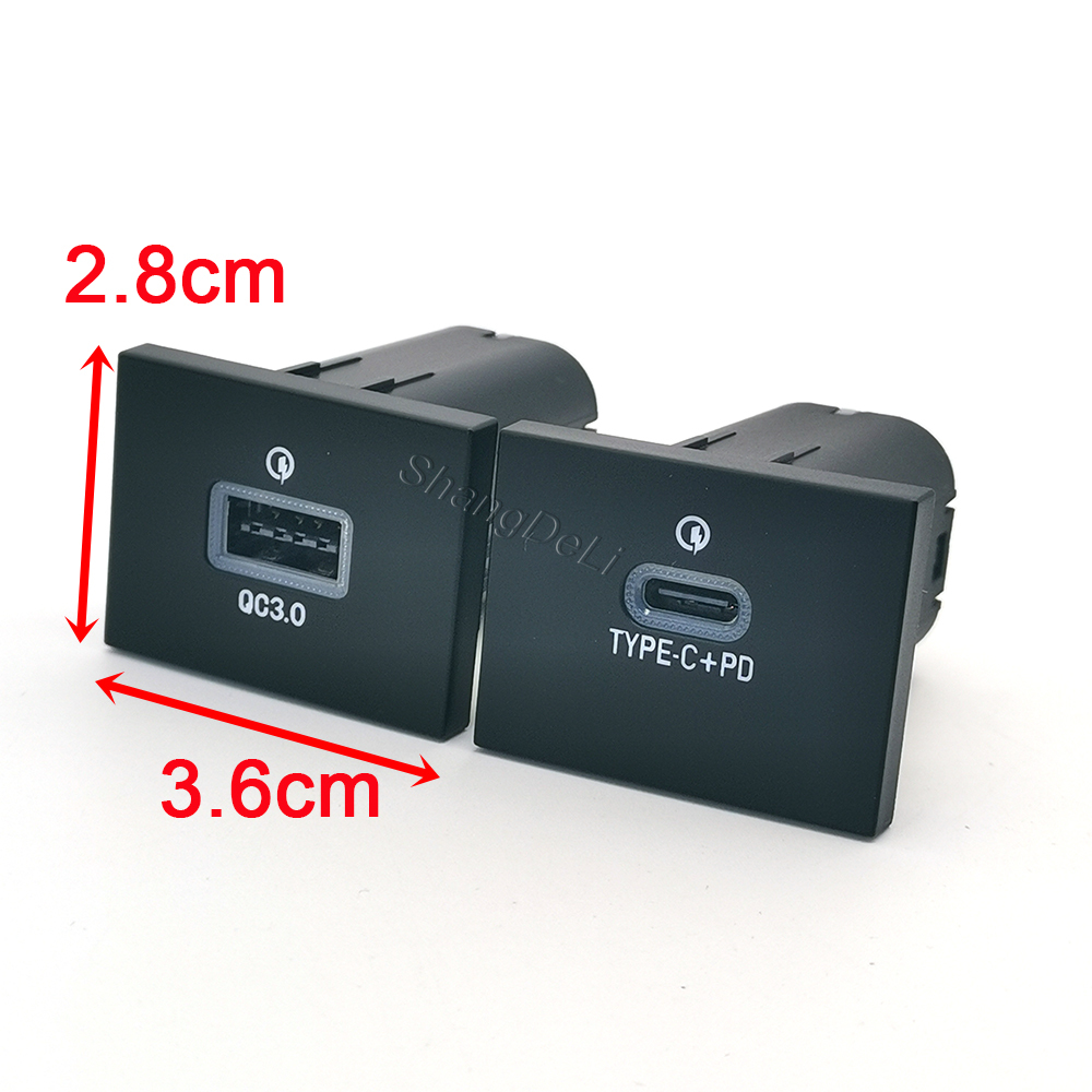1pc apto para ford focus 2004- - Usb C Power Adapter avaliação e preço