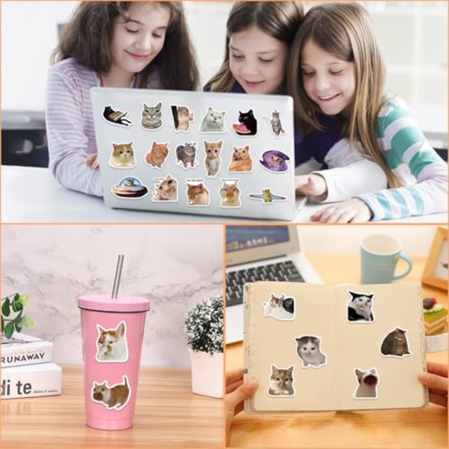 Adesivos para diário de anotaç - Laptop Accessories Aesthetic avaliação e preço