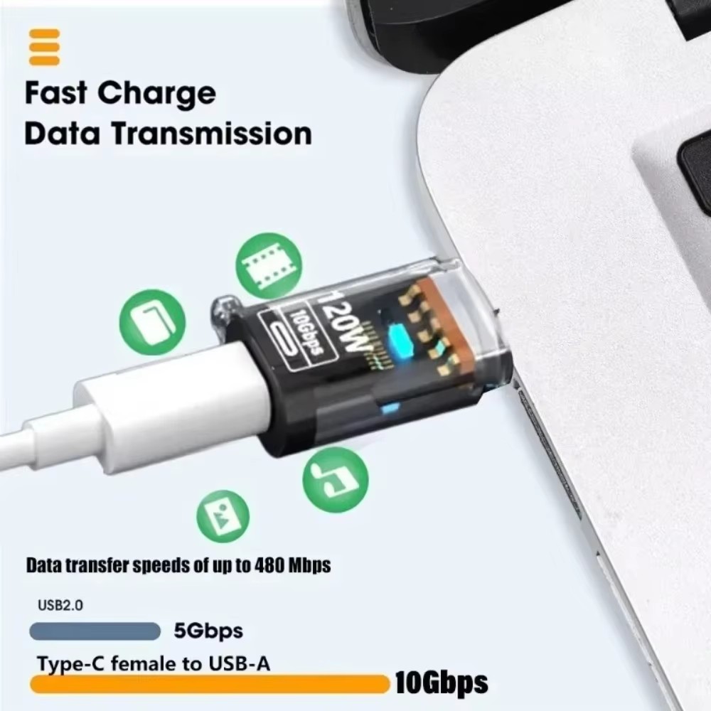 Adaptador Conversor OTG USB C  - Usb C Power Adapter avaliação e preço