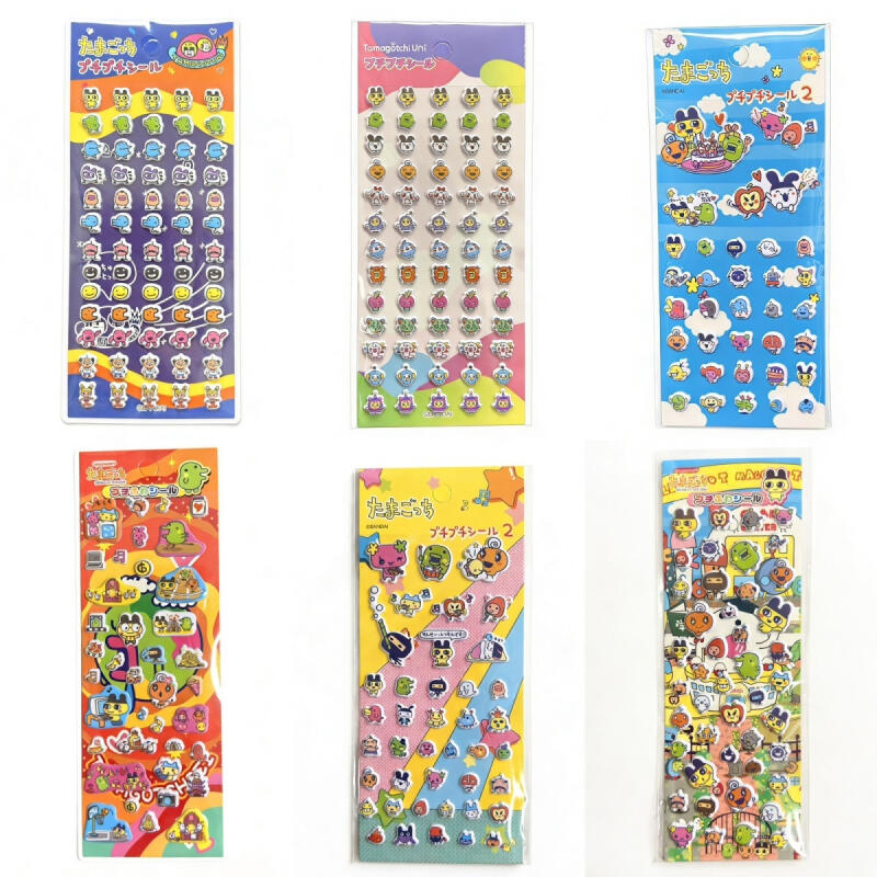 6 Adesivos de Bolha de Desenho - Laptop Accessories Toy avaliação e preço