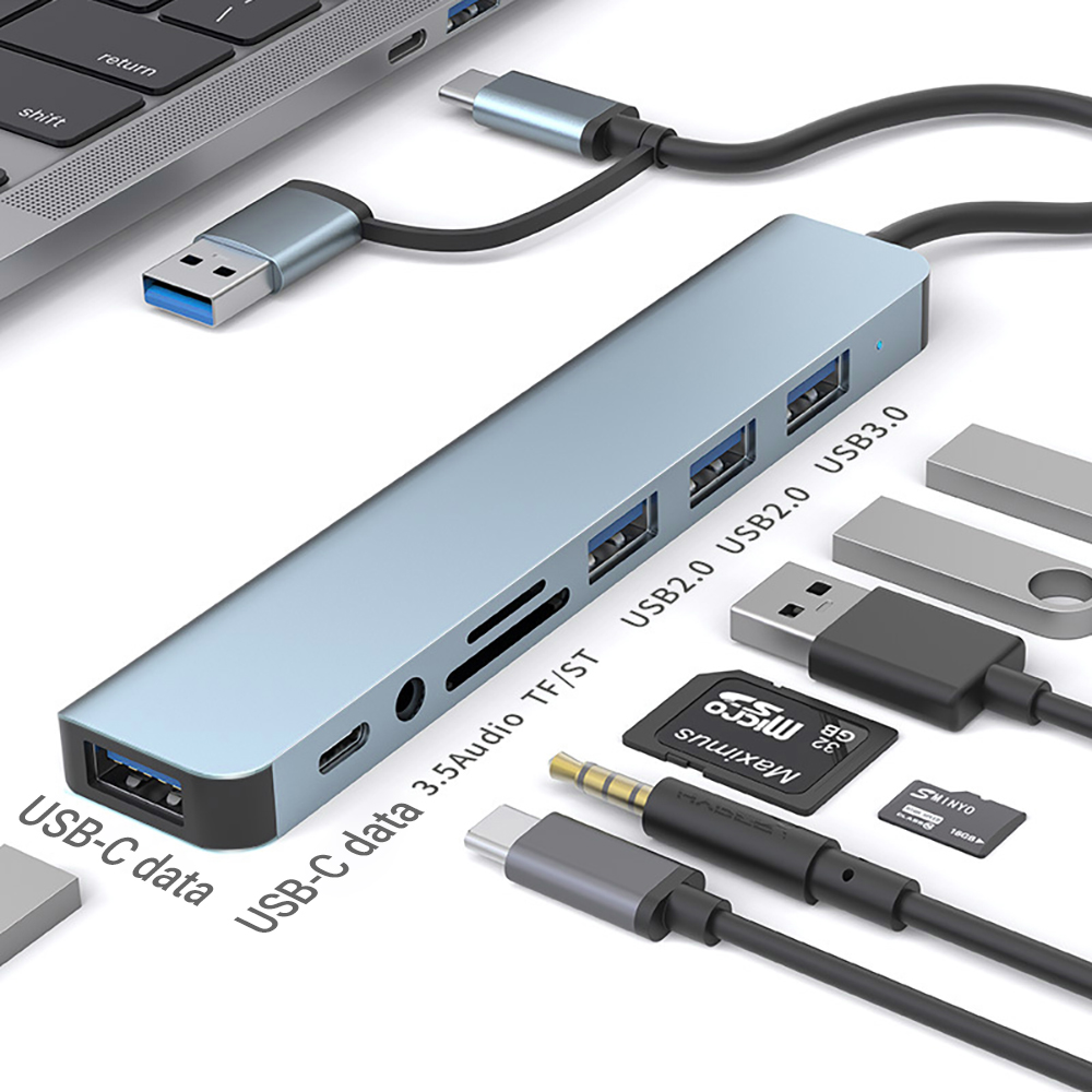 Estação de Docking USB 9 em 1  - Laptop Accessories All In One avaliação e preço