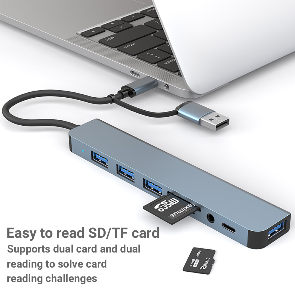 Estação de Docking USB 9 em 1  - Laptop Accessories All In One avaliação e preço