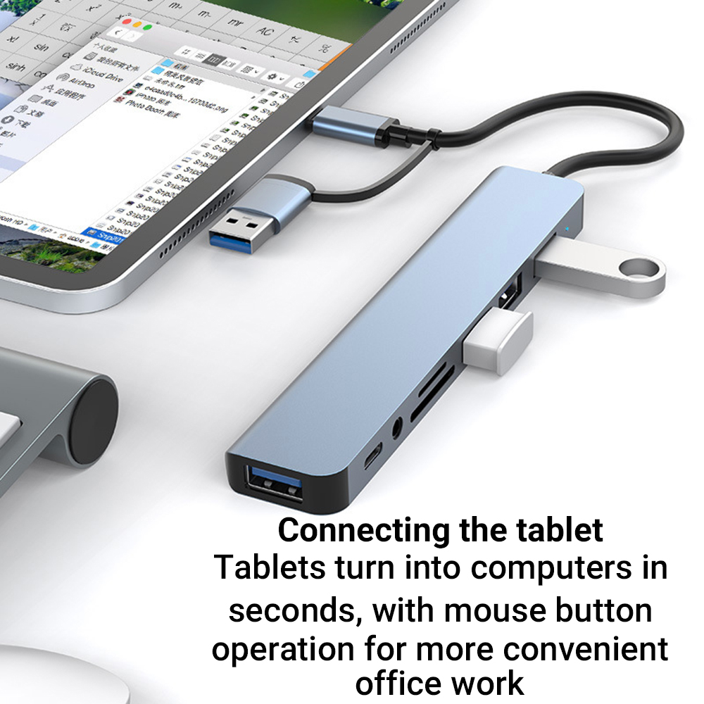 Estação de Docking USB 9 em 1  - Laptop Accessories All In One avaliação e preço