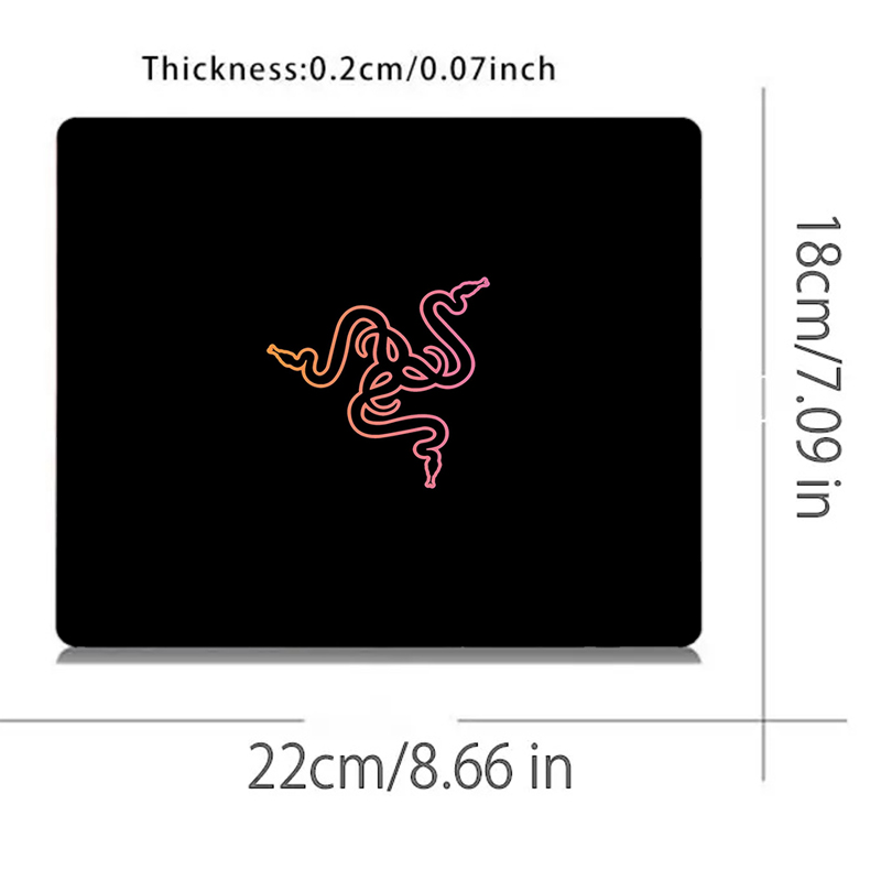 Razer luxo mouse pad anime gam - Laptop Accessories For Programmers avaliação e preço