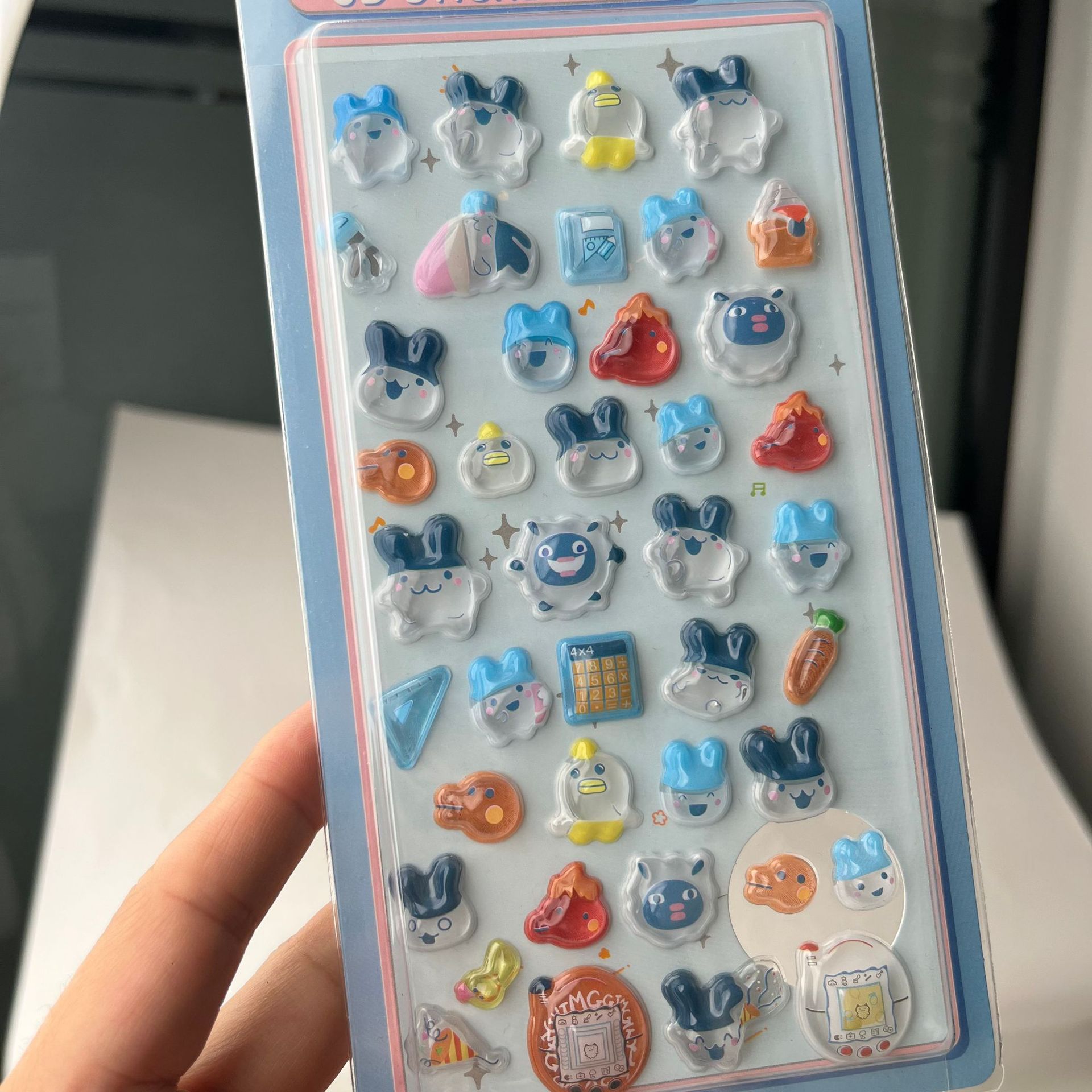 Adesivos 3D Fofos Tamagotchi:  - Laptop Accessories Toy avaliação e preço