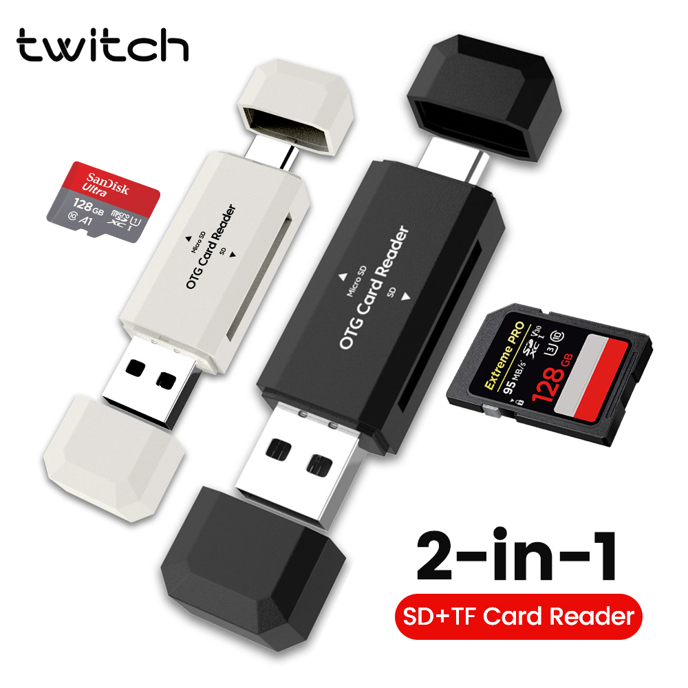 Leitor de Cartão 2 em 1 Tipo C - Laptop Accessories For Programmers avaliação e preço
