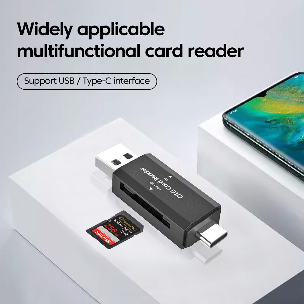 Leitor de cartão usb 2.0 2 em  - Laptop Accessories For Programmers avaliação e preço