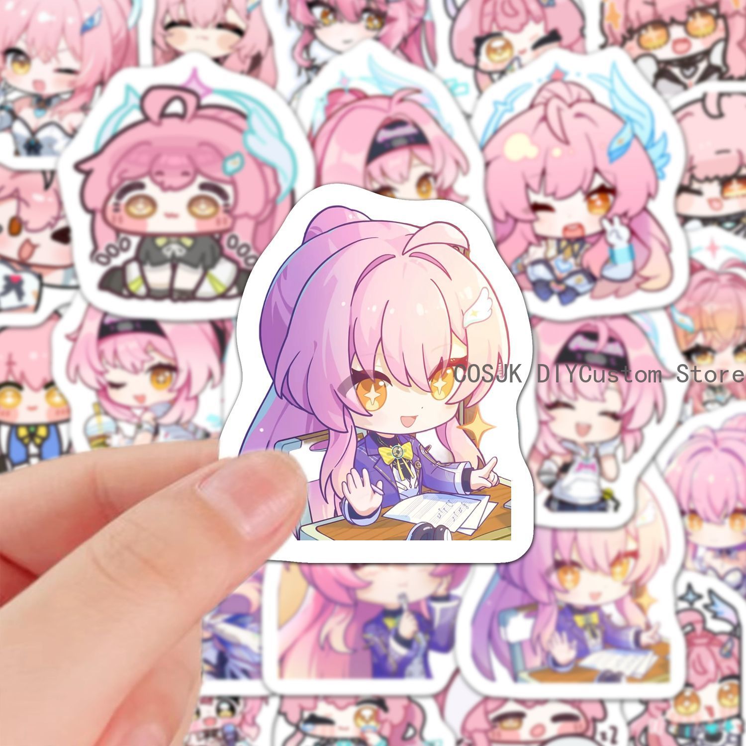 60 Adesivos de Anime Versão Q  - Laptop Accessories Stickers avaliação e preço