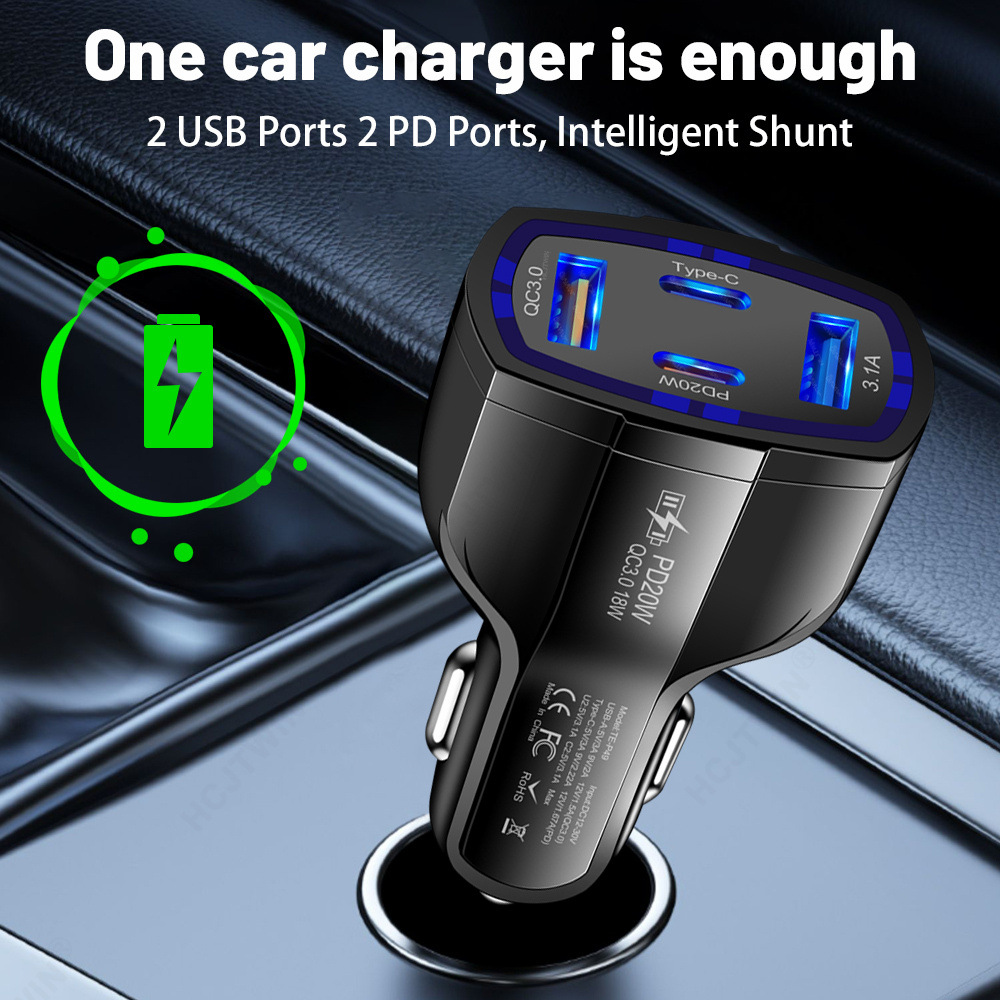 Carregador de Carro Multiporta - Usb C Power Adapter avaliação e preço